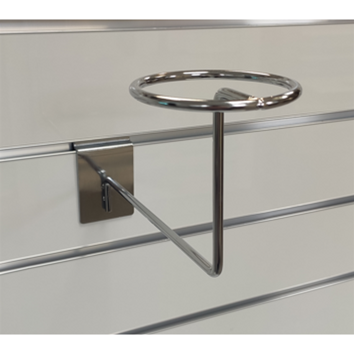 Image of Alusínes panelba akasztható krómozott sapkatartó