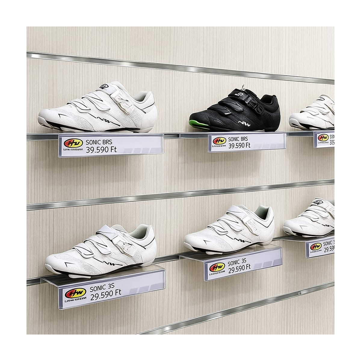 Image of 15 cm-es osztású alusínes panel, WOODLINE