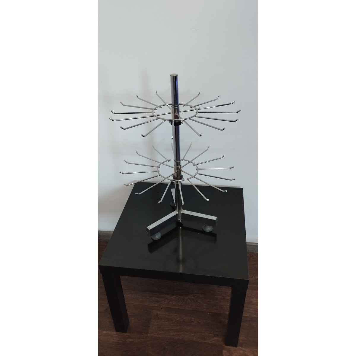 Image of Asztali bizsutartó, 2 szintes állítható, 16 pálcás szintekkel