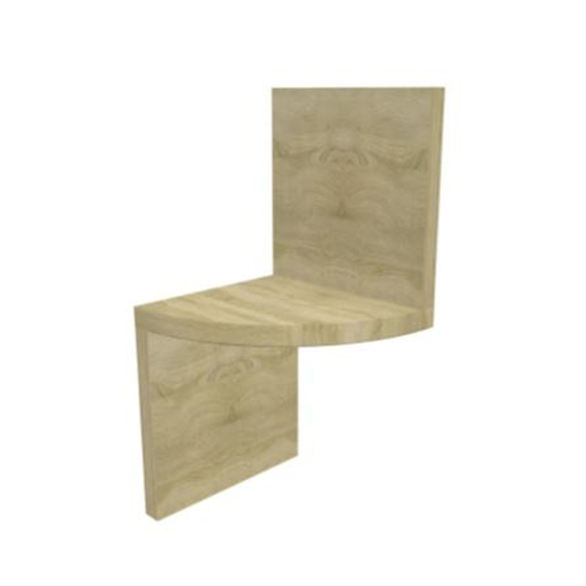 Image of ALAP sarokpolc szett, 34 x 34 cm, SONOMA TÖLGY