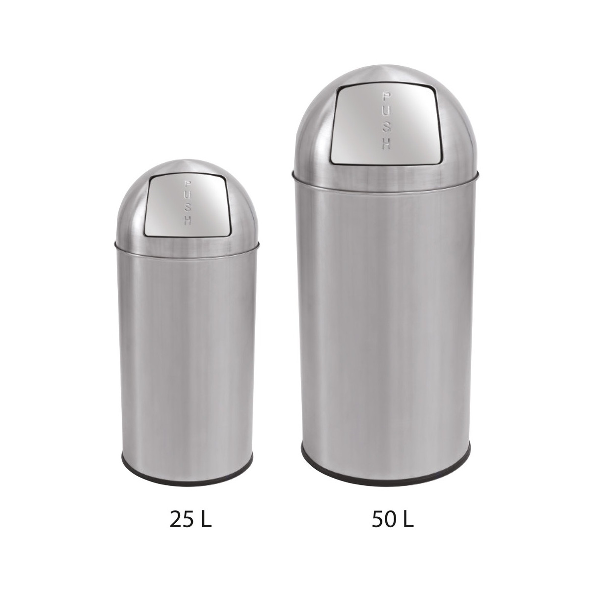 Image of Kuka, 25L, rozsdamentes acél, kültéri / beltéri, push résszel