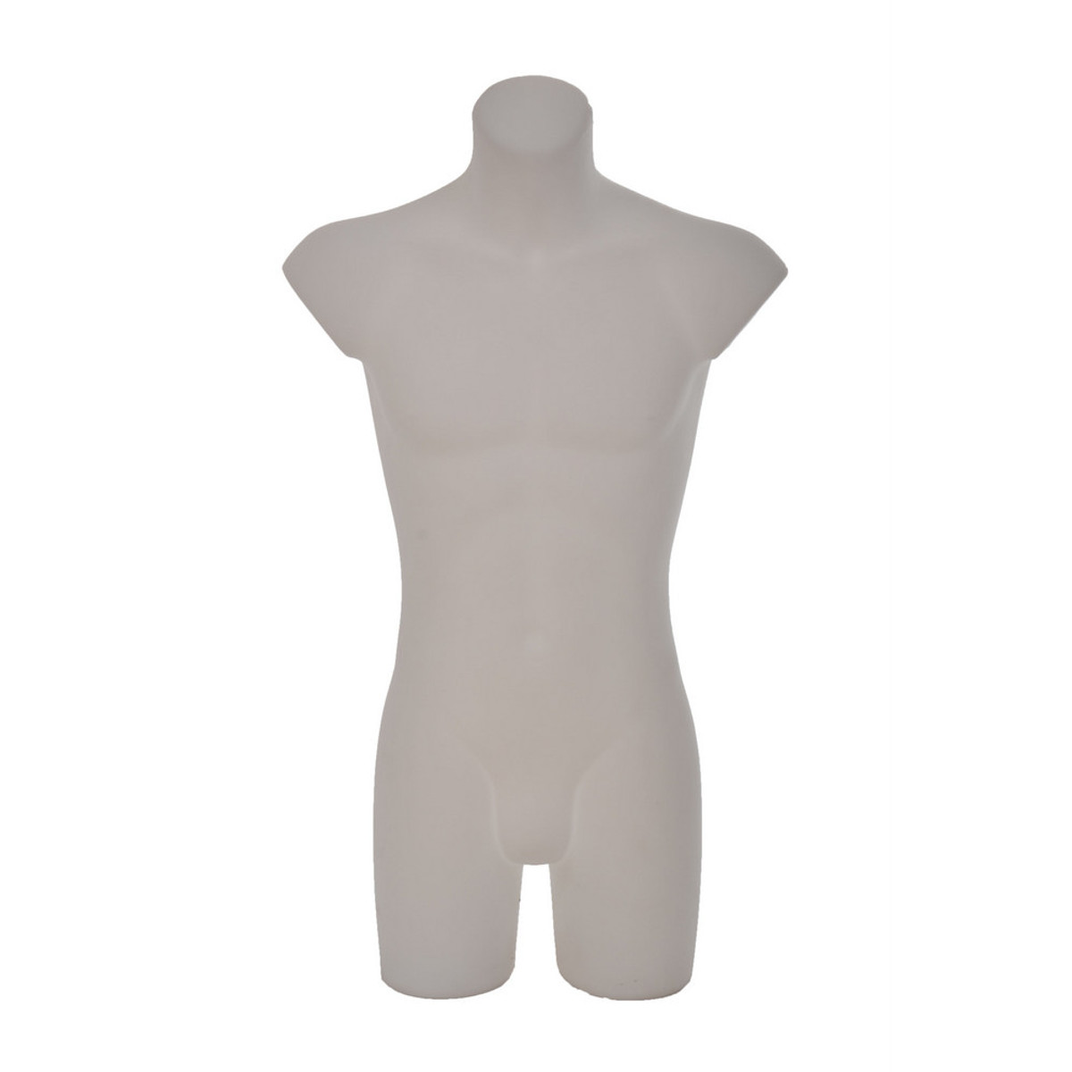 Image of Műanyag 3/4-es FÉRFI torzó MATT FEHÉR