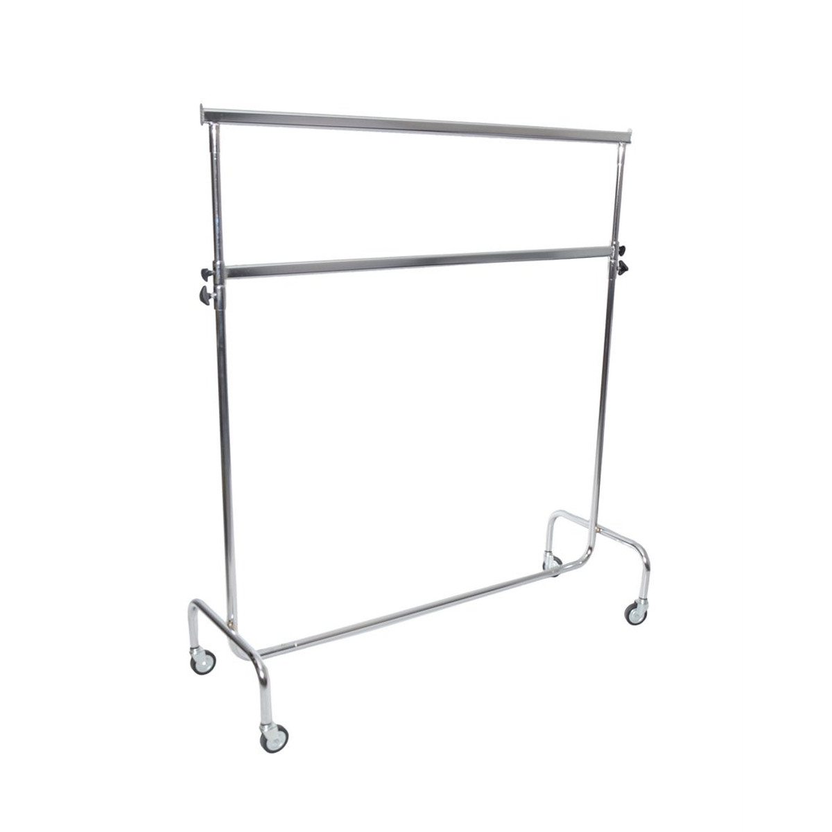 Image of Ruhatartó sztender, 2 szintes, szintenként állítható magasságú (hossz: 1400 mm)