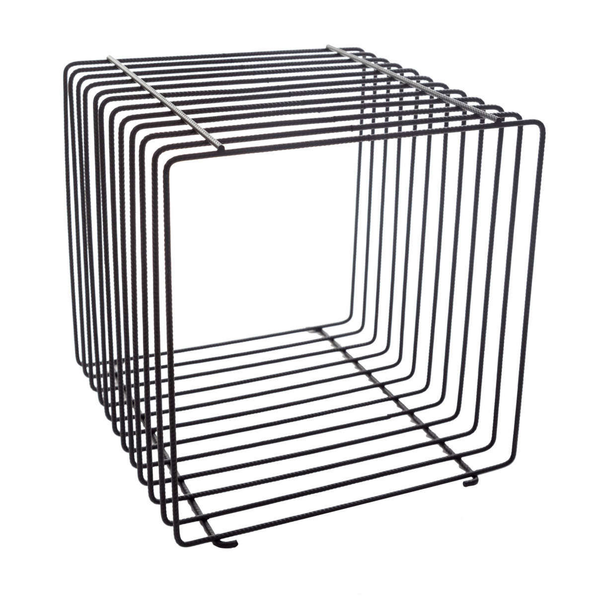 Image of Árutartó kocka, 400 x 400 x 400 mm, GRAFIT