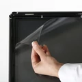 Kép 2/3 - Laptartó állvány, A4, szögletes sarok, fekete, OPTI