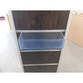 Kép 2/2 - 1 rekeszes plexi tároló alusínes panelba 226 x 80 x 62,5 mm