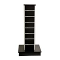 Kép 2/2 - Hasáb gondola, 15 cm osztású alusínes panelből, 1300 x 300 x 300 mm, FEKETE színben