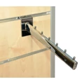 Kép 6/7 - HASÁB gondola, 10 cm osztású alusínes panelből, 1320x600x600 mm, többféle színben