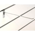 Kép 3/3 - Szimpla kampó panelba, 300 mm KRÓMOZOTT
