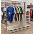 Kép 2/7 - Vállfatartós gondola 15 cm osztású alusínes panelből, WOODLINE KRÉM