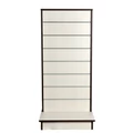 Kép 4/6 - Vállfatartós gondola 15 cm osztású alusínes panelből, WOODLINE KRÉM