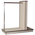 Kép 1/6 - Vállfatartós gondola 15 cm osztású alusínes panelből, WOODLINE KRÉM