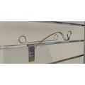 Alusínes panelba akasztható  krómozott szemüvegtartó