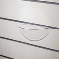 Kép 1/2 - Cipőtartó panelba, PLEXI FÉLKÖRÍV, 240x120 mm