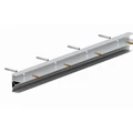 Kép 1/2 - Aluminium fali profil 18 mm-es bútorlaphoz / FOLYÓMÉTER
