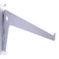Kép 2/3 - Metall egysoros konzol 20 cm, FEHÉR