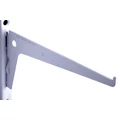 Kép 1/3 - Metall egysoros konzol 20 cm, FEHÉR