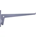 Kép 2/2 - Metall egysoros konzol 25 cm, EZÜST