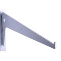 Kép 2/3 - Metall egysoros konzol 30 cm, FEHÉR