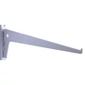 Kép 1/3 - Metall egysoros konzol 30 cm, FEHÉR