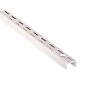 Kép 2/3 - Metall kétsoros falisín 128 cm, FEHÉR