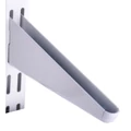 Kép 2/3 - Metall kétsoros konzol, 17-47 cm, FEHÉR