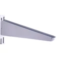 Kép 1/3 - Metall kétsoros konzol, 17-47 cm, FEHÉR