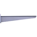 Kép 3/4 - Metall kétsoros konzol 27 cm, EZÜST