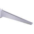 Kép 1/3 - Metall kétsoros konzol 27 cm, FEHÉR