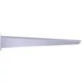 Kép 3/3 - Metall kétsoros konzol 32 cm, FEHÉR