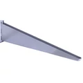 Kép 1/4 - Metall kétsoros konzol 37 cm, EZÜST