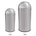 Kép 1/2 - Kuka, 25L, rozsdamentes acél, kültéri / beltéri, push résszel