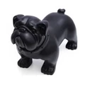 Kép 2/2 - Kutya kirakati bábú,álló forma,Bulldog alak, FEKETE