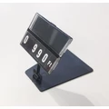 Kép 2/2 - Árkazetta szett, 74 x 51 mm, lapozható számokkal (fekete)+fekete talp