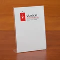 Kép 1/3 - A5 LAPTOK Plexi, asztali, talp mérete: 150 x 80 mm, anyagvastagság: 2 mm
