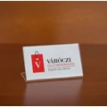Kép 1/3 - Árcímke tok, plexi, 100x56 mm-es címkéhez