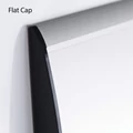 Kép 1/2 - Beltéri, falra vagy ajtóra ragasztható, sík felületű információs tábla, 148 x 300 mm, 10db/csomag