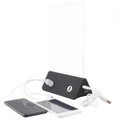 Kép 2/3 - Menütartó A5 PET - USB telefontöltős