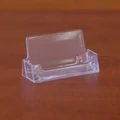 Kép 2/3 - Névjegytartó, fekvő, asztali, 93x52x18 mm