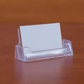 Kép 3/3 - Névjegytartó, fekvő, asztali, 93x52x18 mm