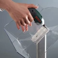 Kép 2/3 - Szórólaptartó állvány, A4 fekvő, 970 mm