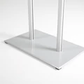 Kép 2/4 - Eloadoi-pulpitus-uveg-fedlappal-ezust-szinu-aluminium-AM-3245_14