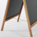 Kép 5/5 - Megallito-tabla-fa-sotet-kulteri-kretafilccel-irhato-670X860-mm-AM-3168_05