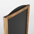 Kép 2/5 - Megallito-tabla-kulteri-fa-sotet-irhato-magneses-600x780-mm-AM-3171_02