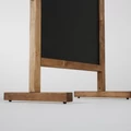 Kép 3/5 - Megallito-tabla-kulteri-fa-sotet-irhato-magneses-600x780-mm-AM-3171_03