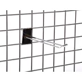 Kép 4/5 - Dupla kampó rácsra, KRÓMOZOTT, 150 mm, Több méretben
