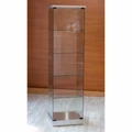 Kép 1/6 - 46 cm-es álló vitrin - EZÜST színben, 1795 x 492 x 446 mm