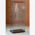 Kép 1/4 - 60 cm-es álló vitrin - DIÓ színben, 1795 x 632 x 446 mm