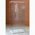 Kép 1/4 - 60 cm-es álló vitrin - FEHÉR színben, 1795 x 632 x 446 mm