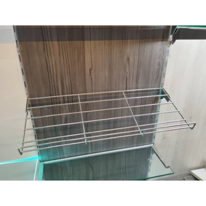 Cipőtartó, King és Alias falisínbe, 600 mm Cipőtartó, King és Alias falisínbe, 600 mm